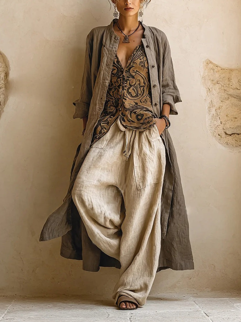 Sienna | Dreiteiliges Set im Lagenlook