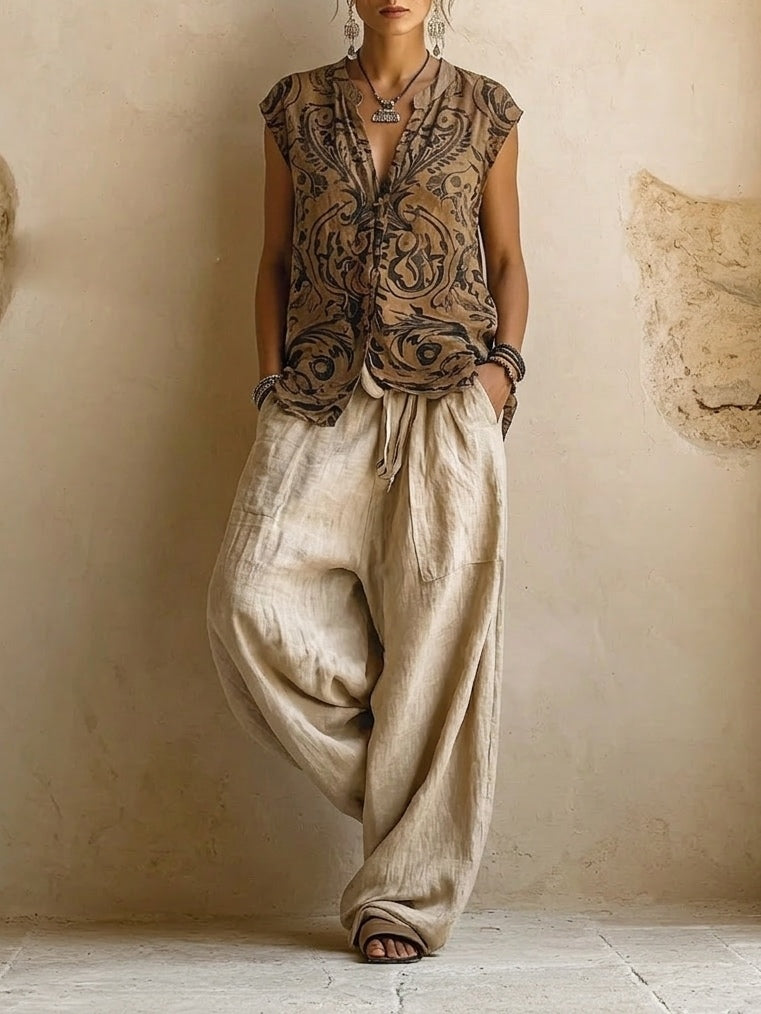 Sienna | Dreiteiliges Set im Lagenlook
