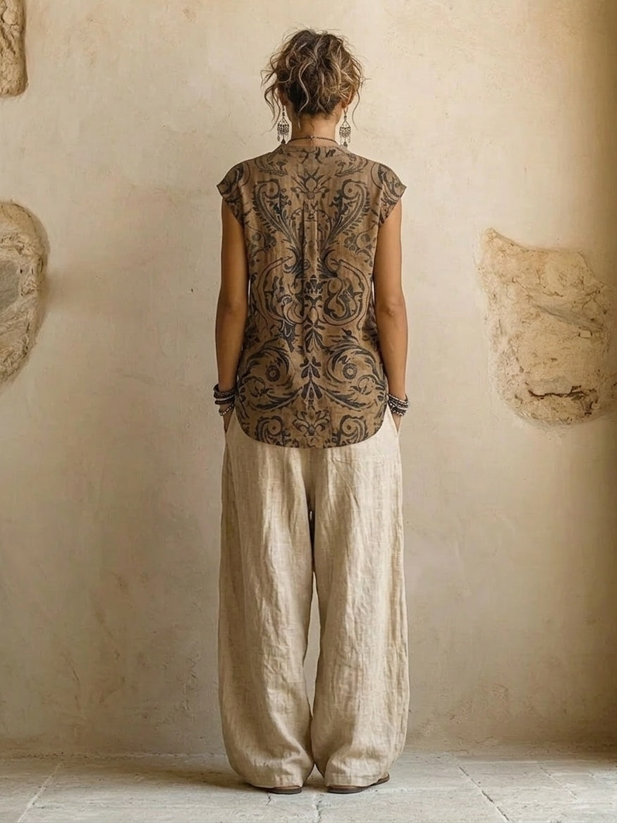 Sienna | Dreiteiliges Set im Lagenlook