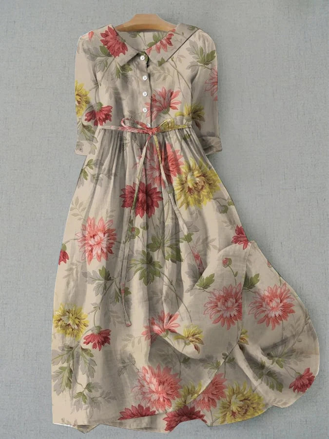 Estelle | Zartes Kleid mit Wildblumen
