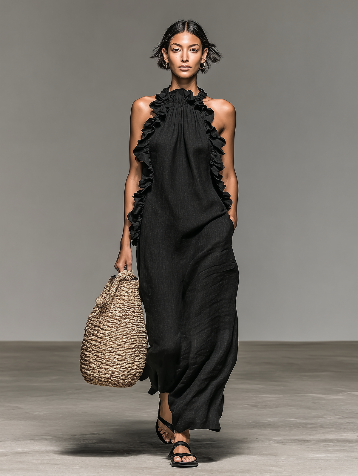 Lora | Maxikleid mit Taschen
