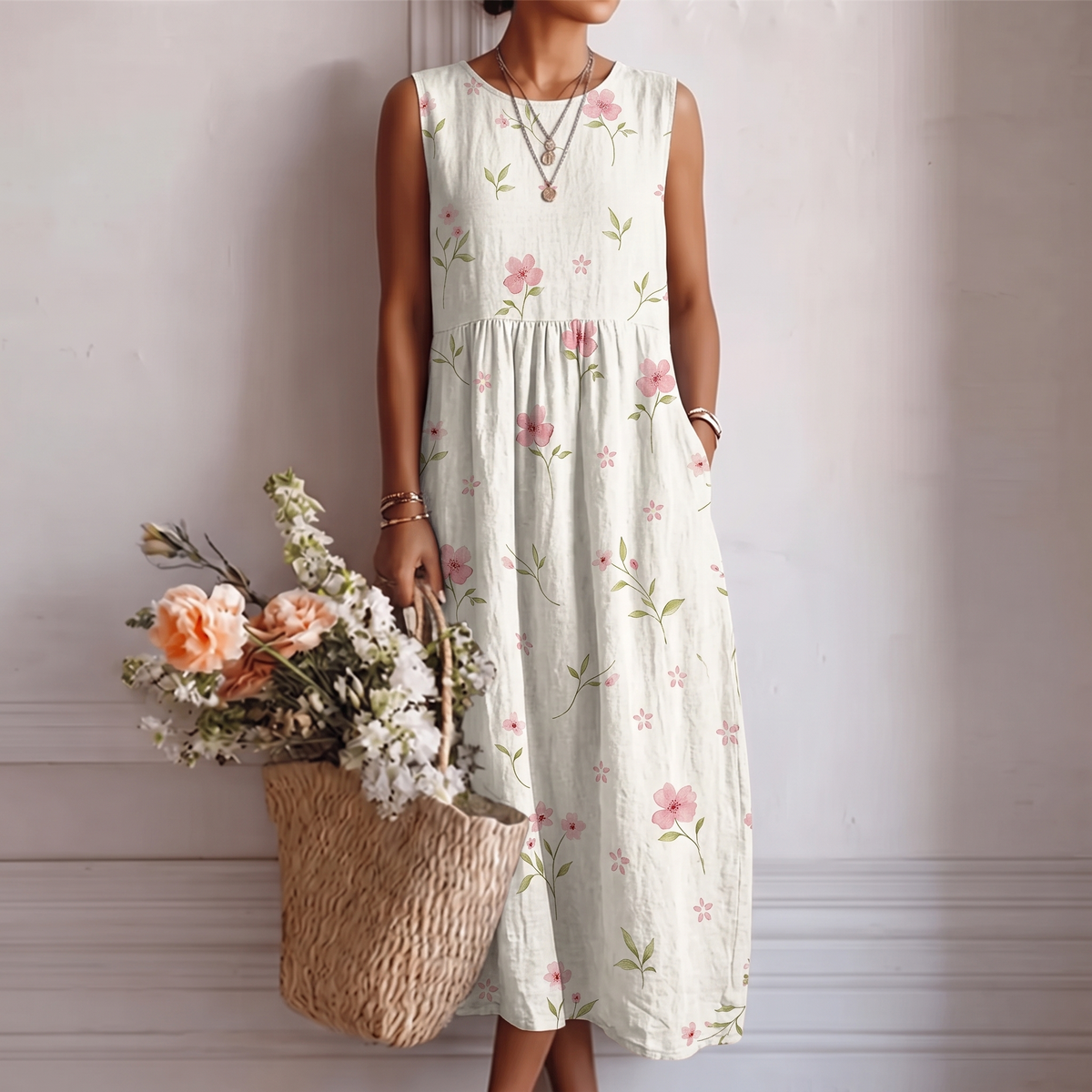 Elisa™ | Midi-Kleid für den Alltag