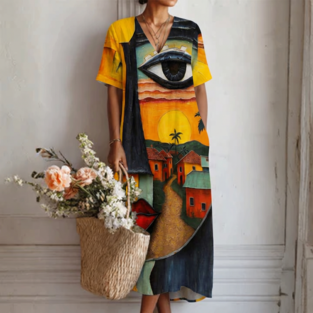Ines™ | Leichtes, Leuchtendes Kleid