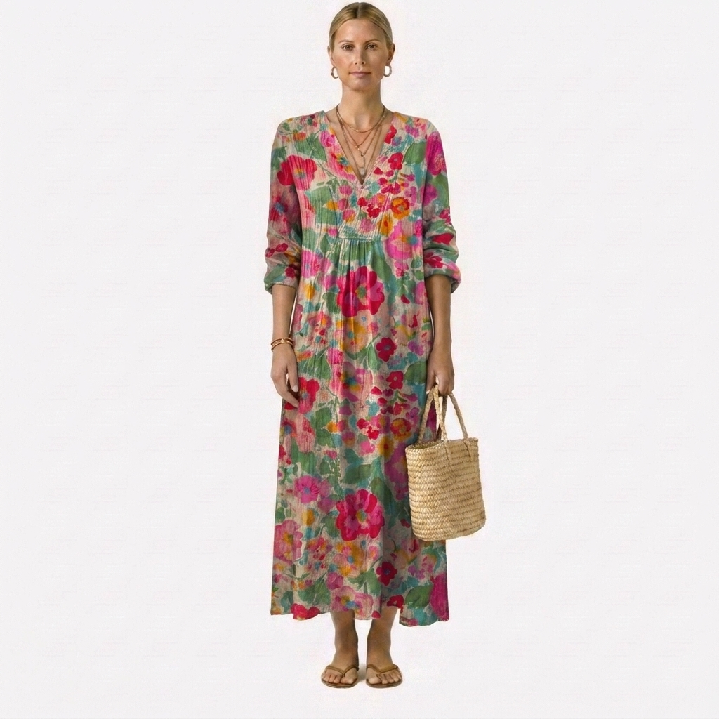Rosa™ | Elegantes Blumenkleid