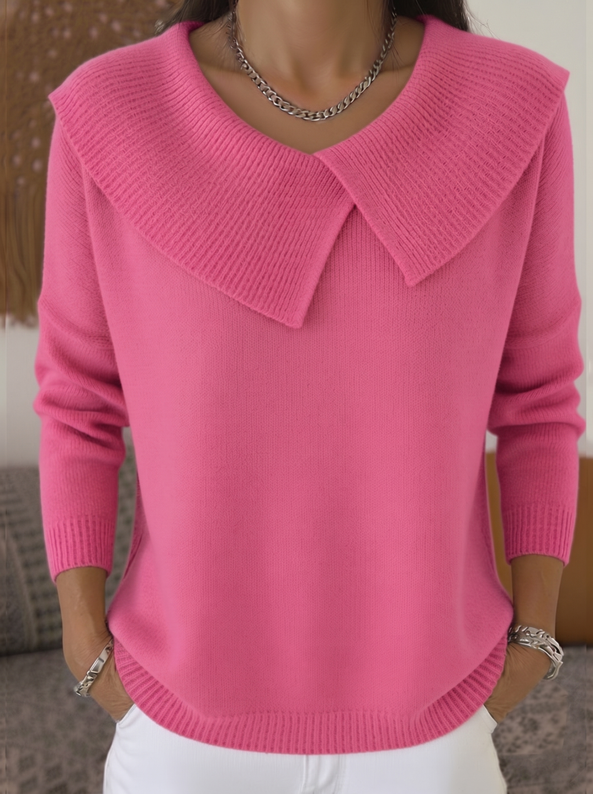 Sunnora | Weitkragenpullover
