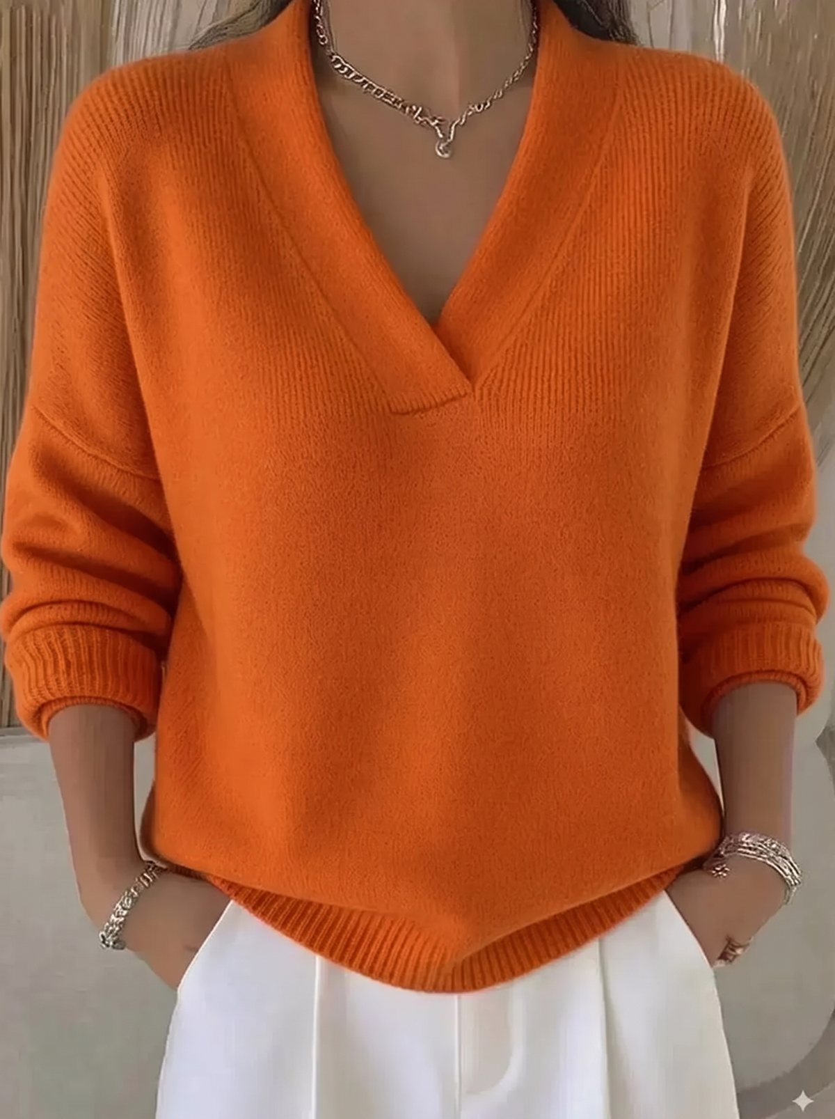 Verina | Eleganter Pullover mit V-Ausschnitt