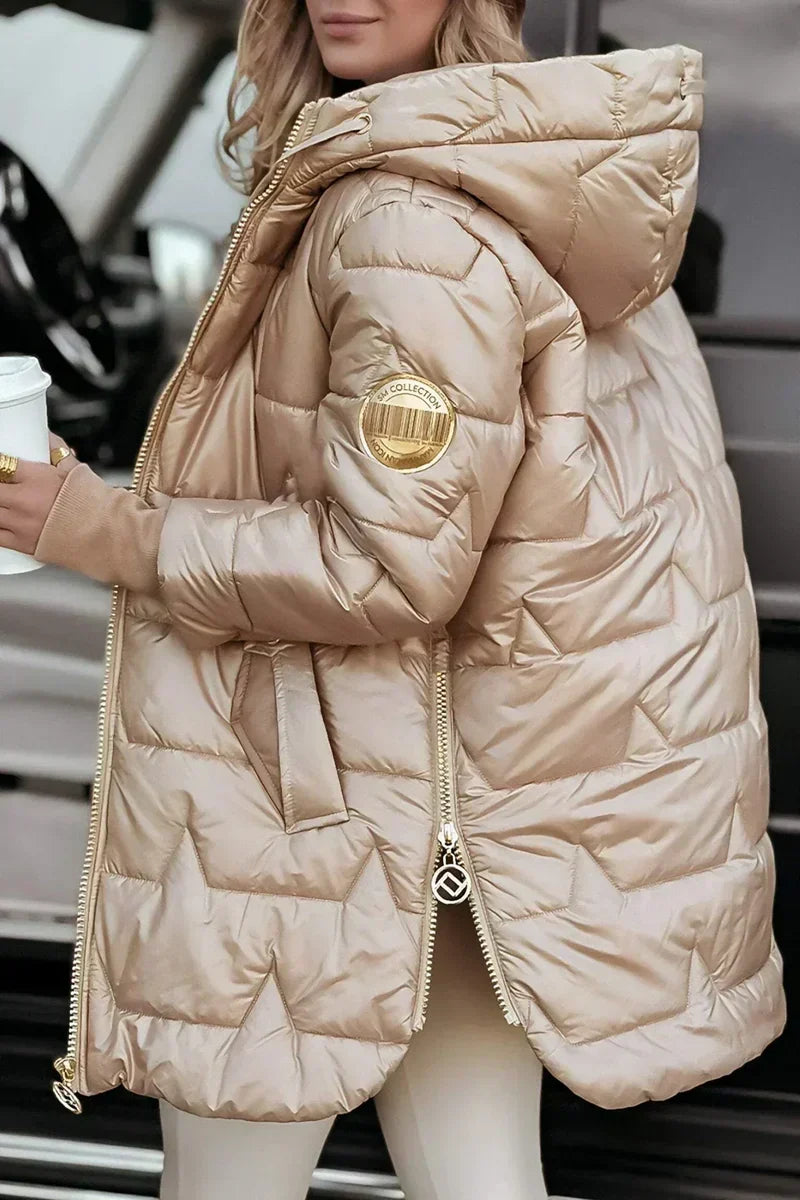 Xalviere | Mila Winterjacke mit Kapuze für Damen
