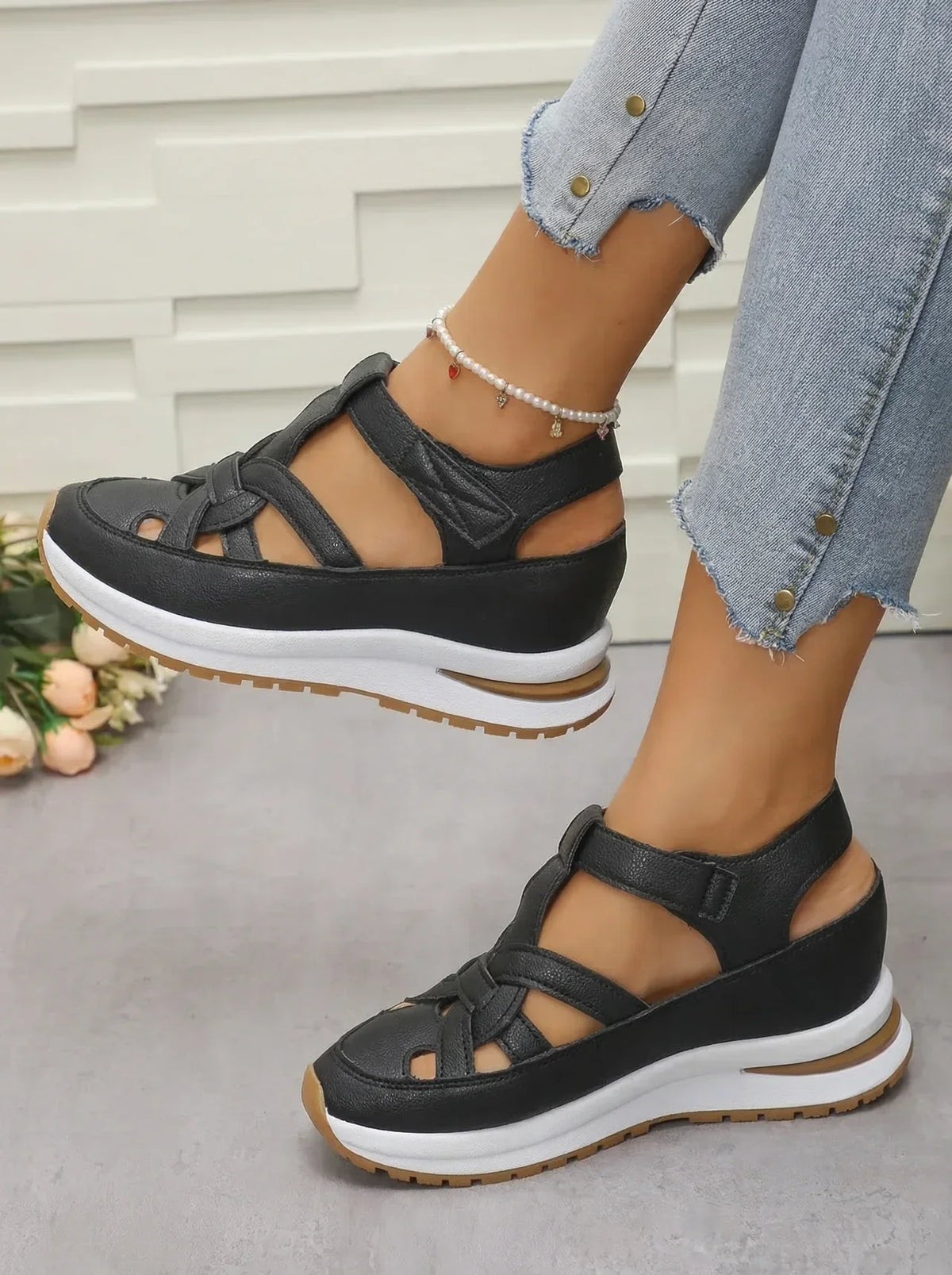 Duna - Bequeme Wedgesandalen für Frauen