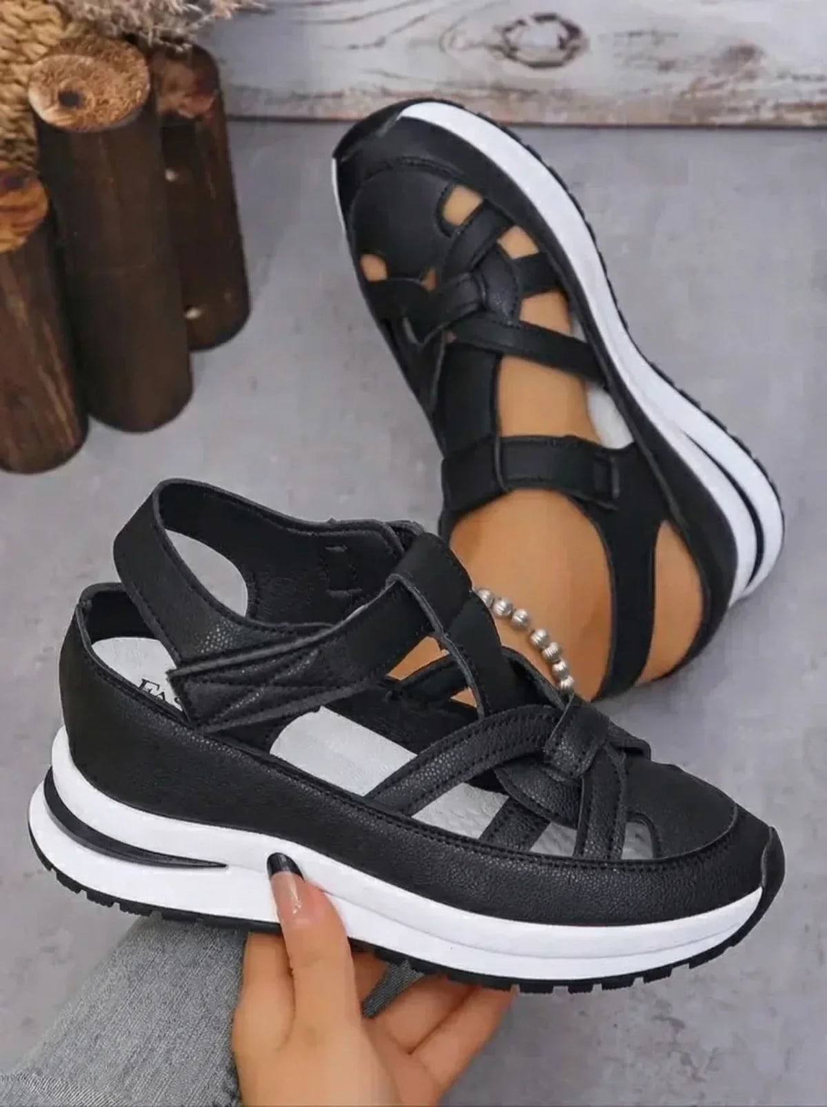 Duna - Bequeme Wedgesandalen für Frauen