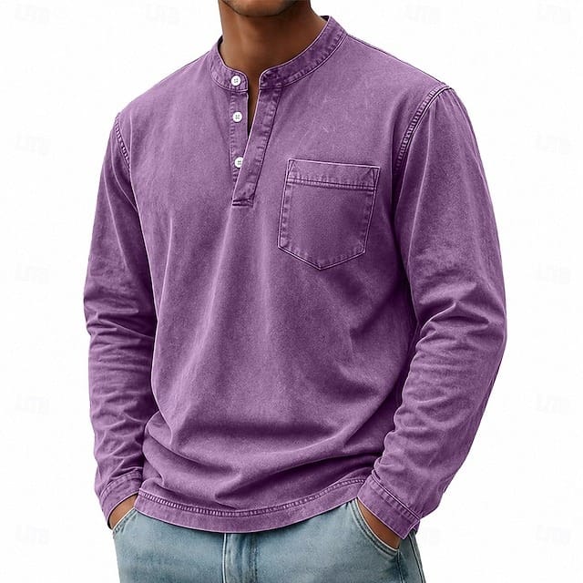 André Ferran Saltwater Langarm-Henley