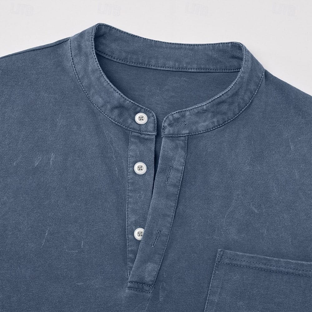 André Ferran Saltwater Langarm-Henley