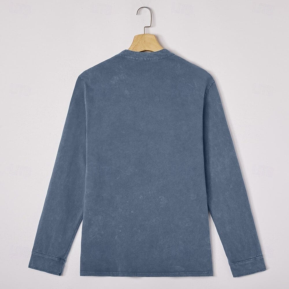 André Ferran Saltwater Langarm-Henley
