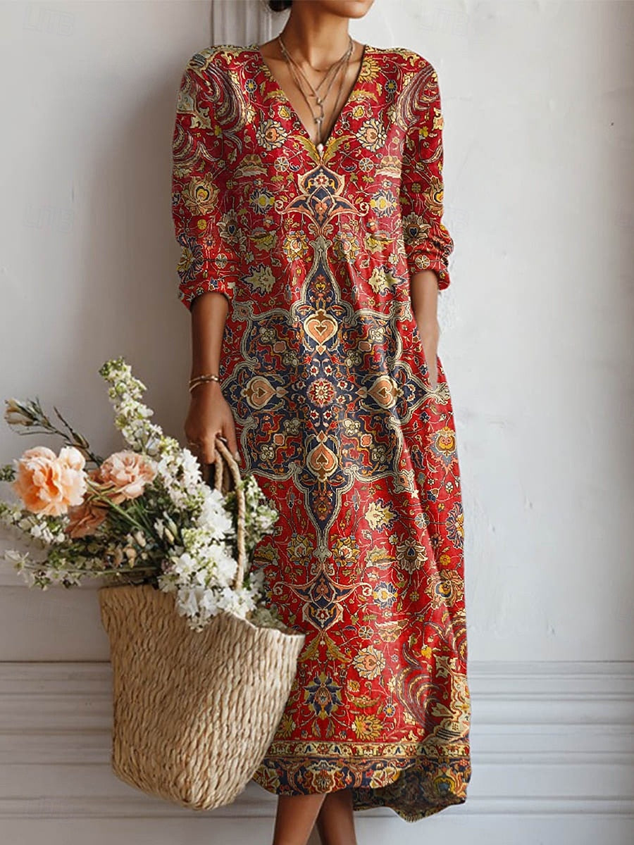 Bohemian Maxikleid