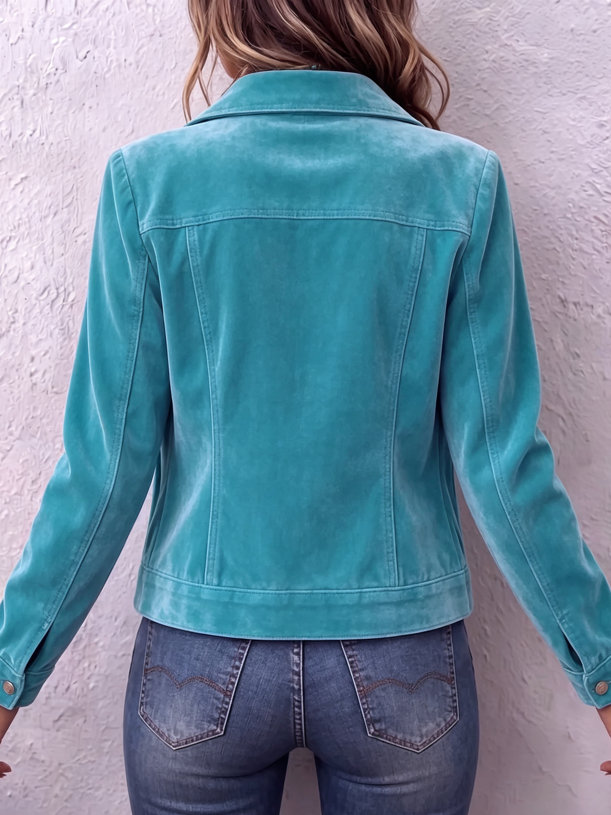 Dianne | Boho Vintage-inspirierte Samtjacke