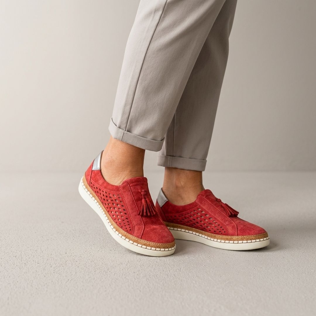 Hannah - Gepolsterte Slip-On Loafers Judith