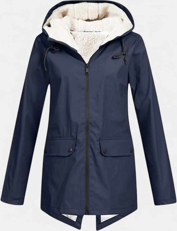 AMELIA | Weicher Fleece Zip Hoodie