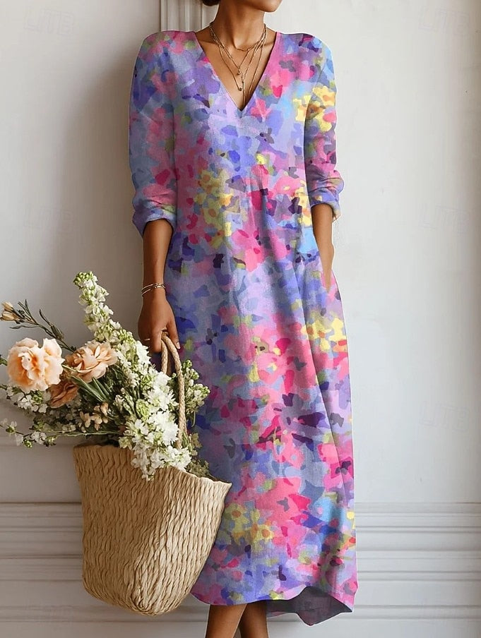 Bohemian Lange Kleid