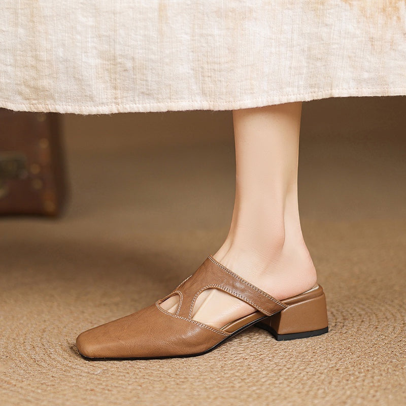 Dessa | Echtes Leder Mules