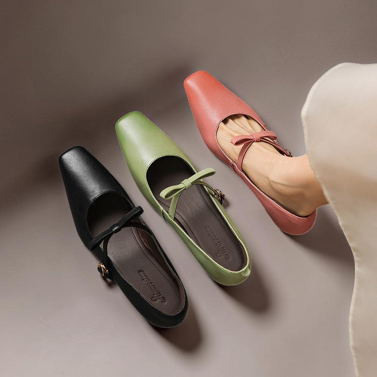 Bryony | Bogenriemen Mary Jane Pump