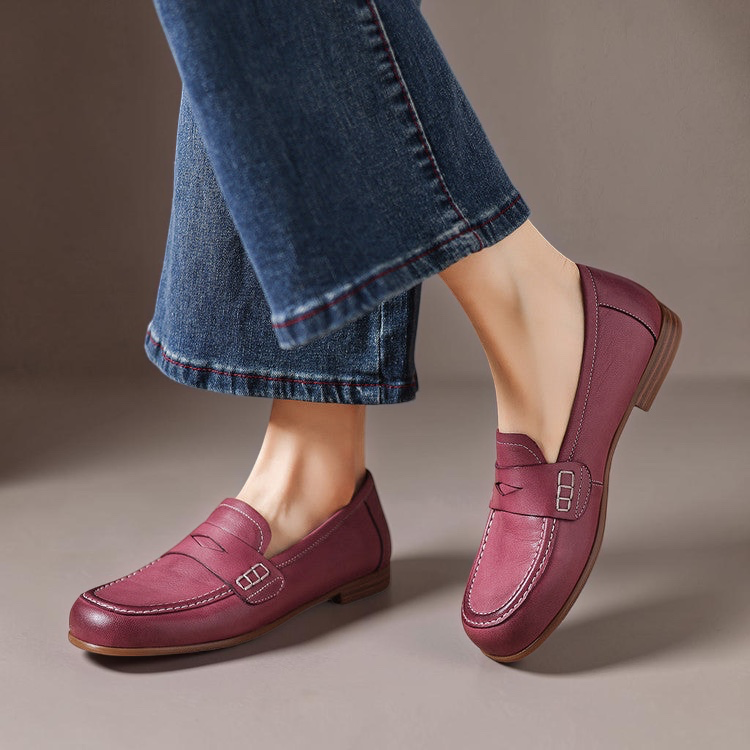 Galea | Echtes Leder Slipper