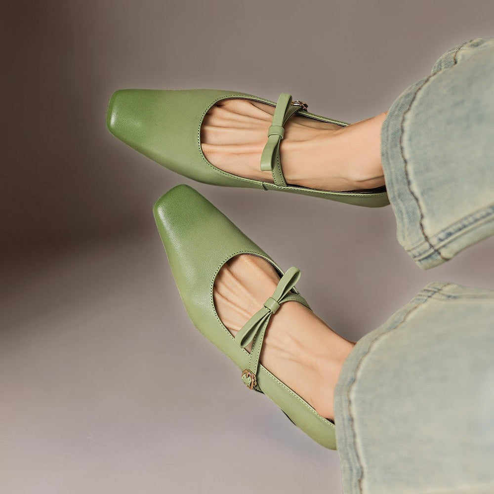 Bryony | Bogenriemen Mary Jane Pump