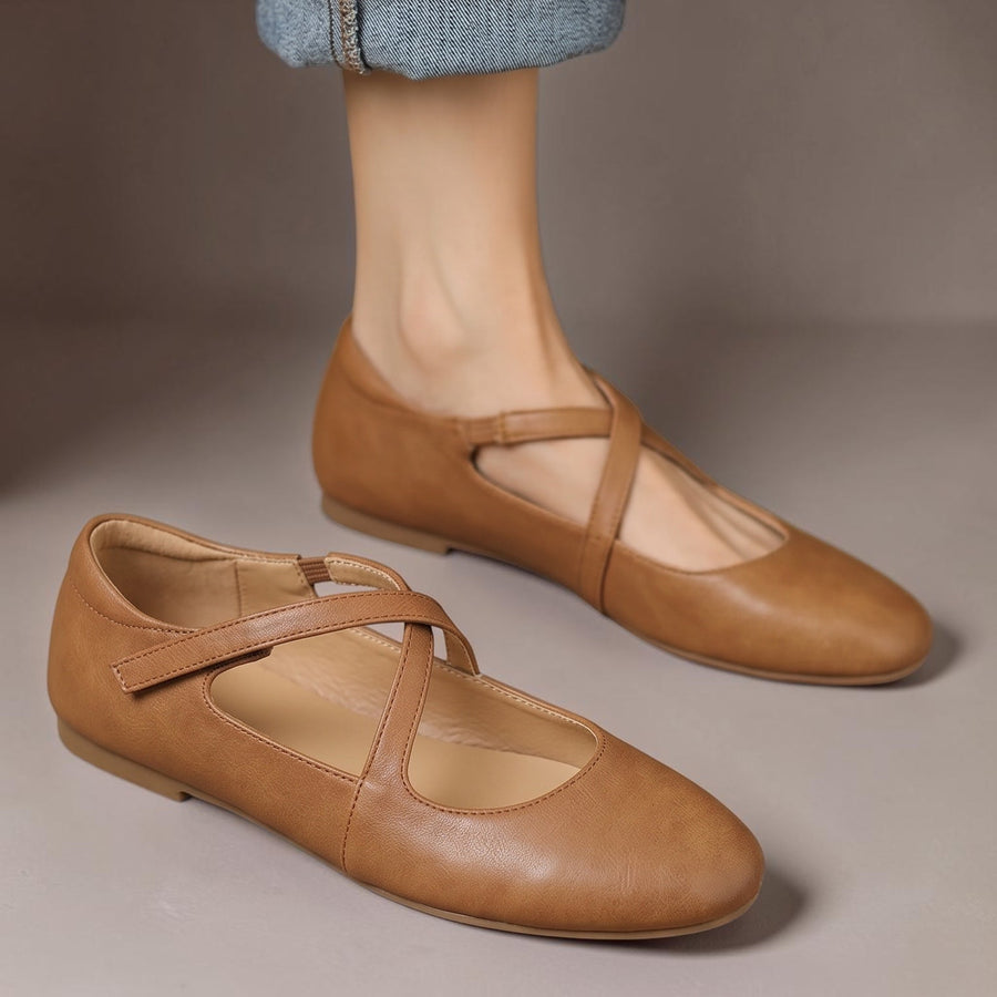 Zeor | Echtes Leder Ballerinas